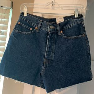 Lucky Brand high waisted jean shorts